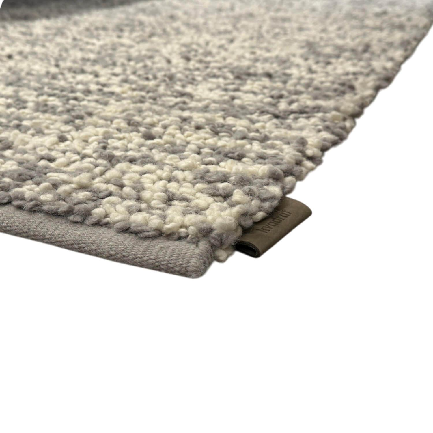 Eigene Herstellung - Teppich Mellow 200x300 Stoff Creme Beige Melange Handgewebt - 1