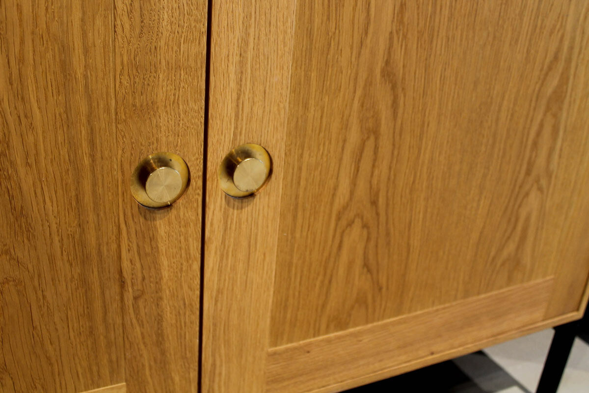 Carl Hansen & Søn - Sideboard FK63 Eiche GEölt Gestell Schwarz Lackiert - 3