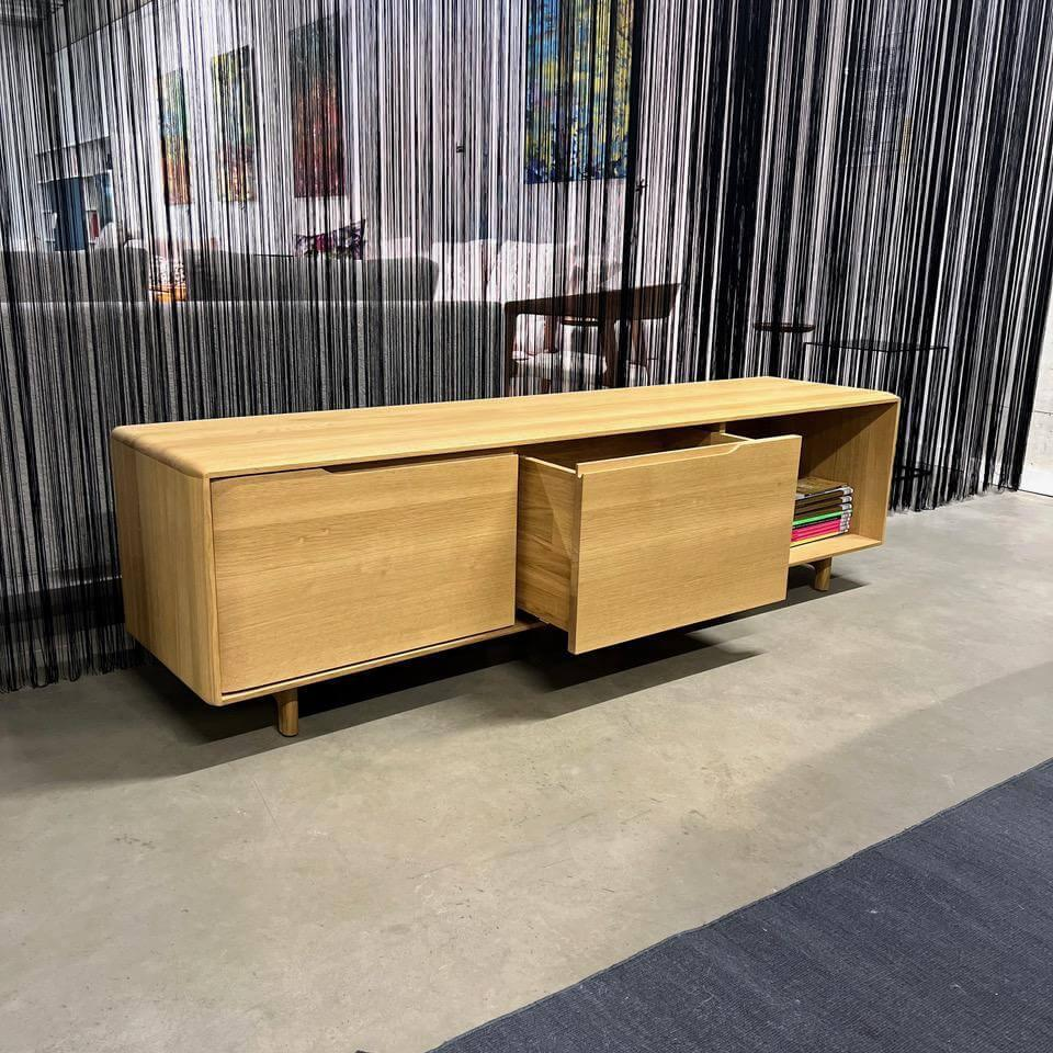 Artisan - Lowboard Invito Holz Eiche Natur Geölt A03 - 2