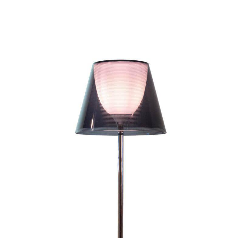 Flos - Stehleuchte Ktribe F2 Aluminium Polyacarbonat Farbe Fumée Anthrazit Dimmbar - 2