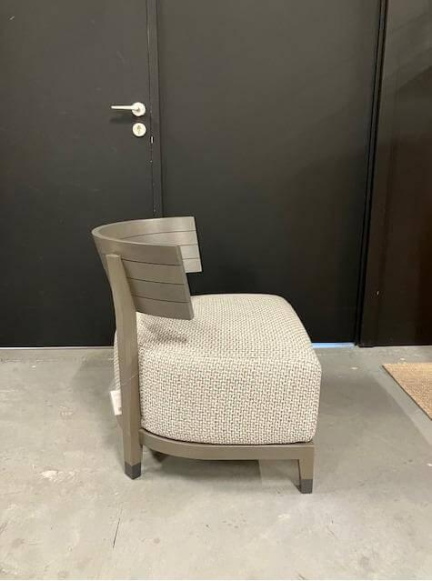 Flexform - Outdoor Sessel Thomas Stoff Gestell Holz Schwarz - 7