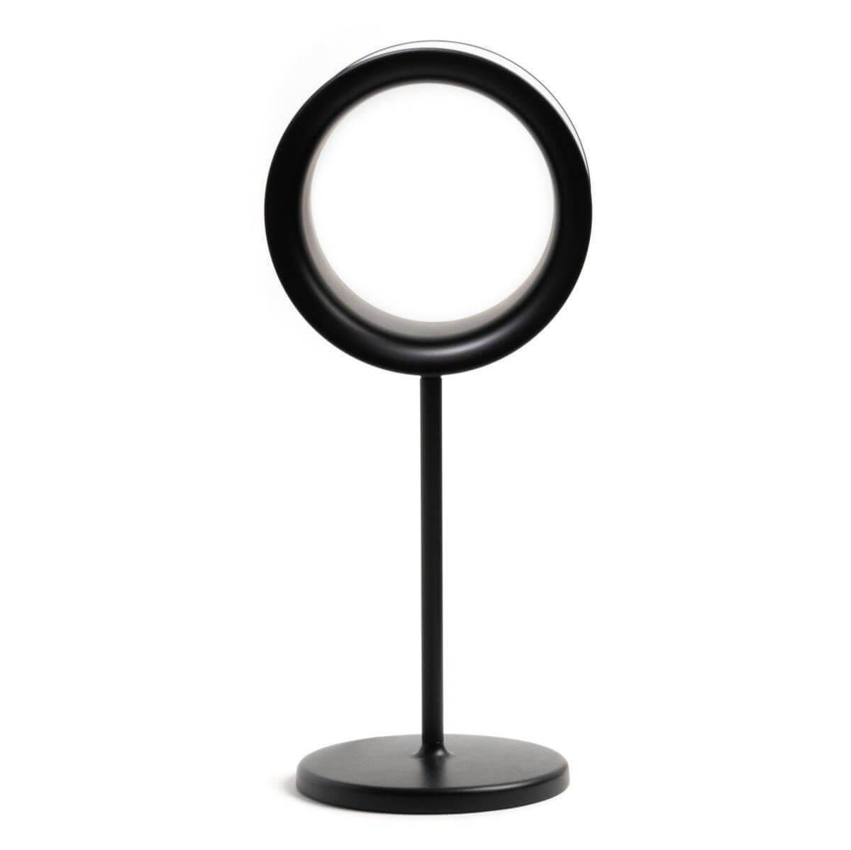 Magis - Tischleuchte Lost Lampenkopf Kunststoff Schwarz Lackiert Sockel Aluminium Schwarz Lackiert - 1