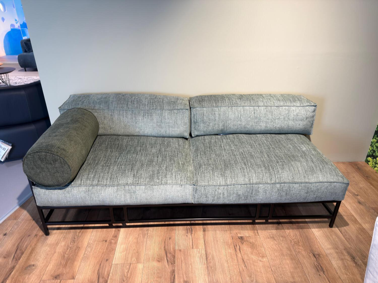 Brühl - Sofa Easy Pieces Forever Stoff 5277-0031 Blau Grau Gestell Stahl Schwarz Pulverbeschichtet - 6