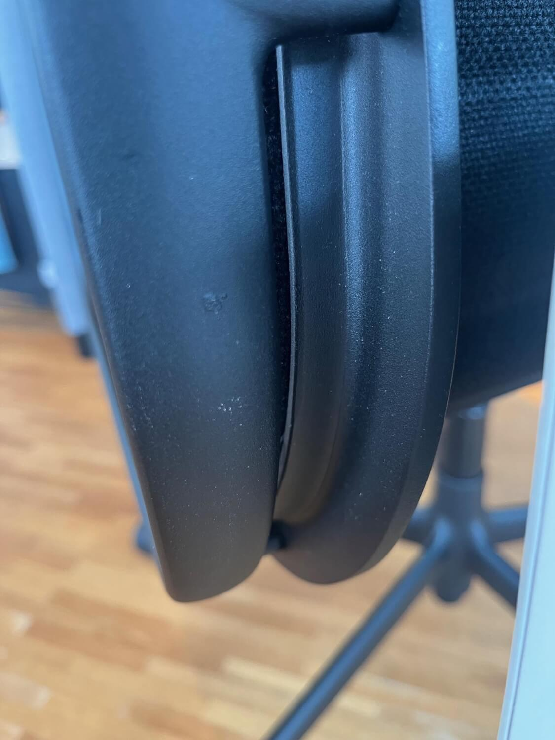 Vitra - Stuhl EA117 Stoff Hopsak Nero Schwarz Gestell Aluminium Schwarz Pulverbeschichtet Füße Rollen Schwarz - 3