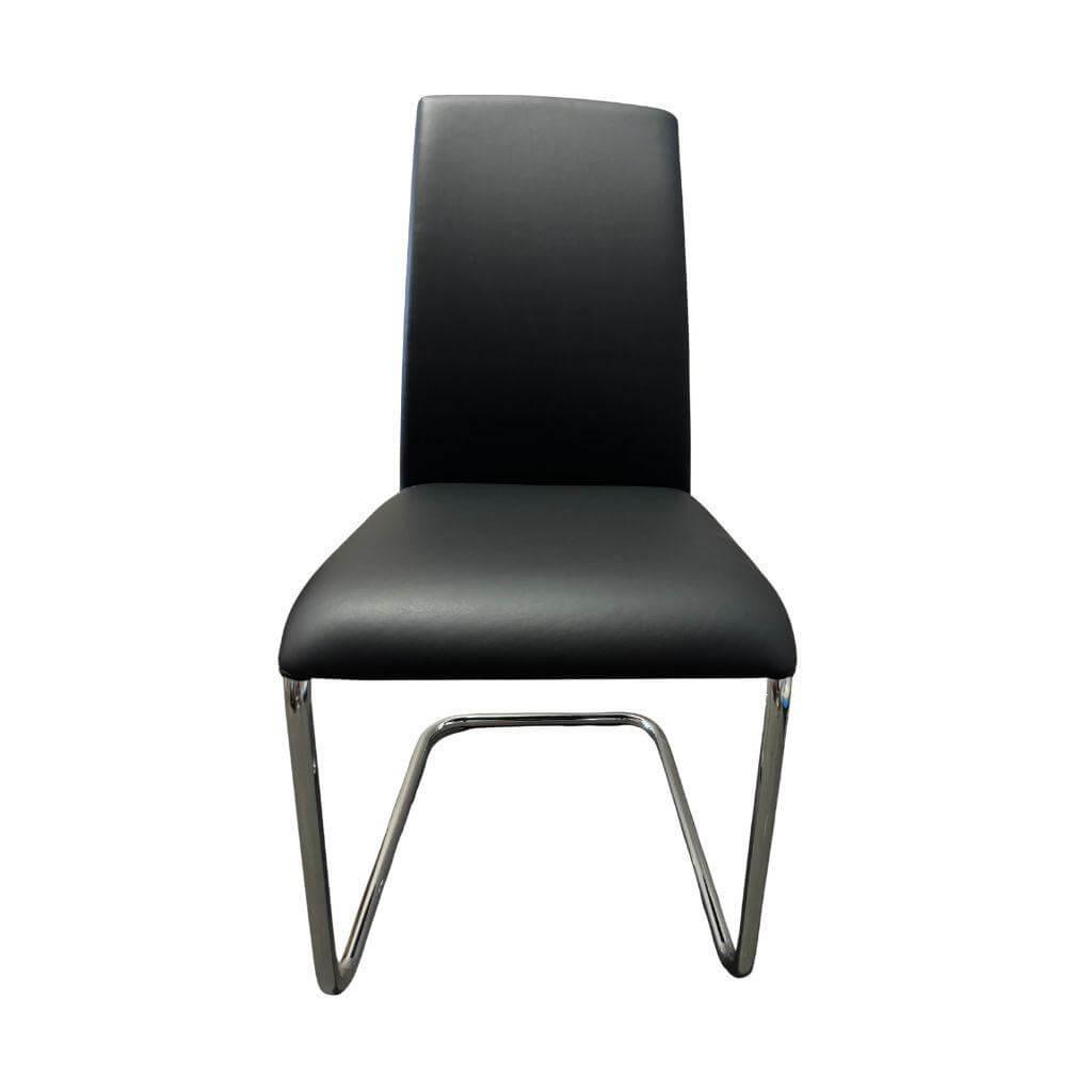 Draenert - Stuhl Luma 2063 Bezug Leder I 89001 Gestell Stahlrohr - 1