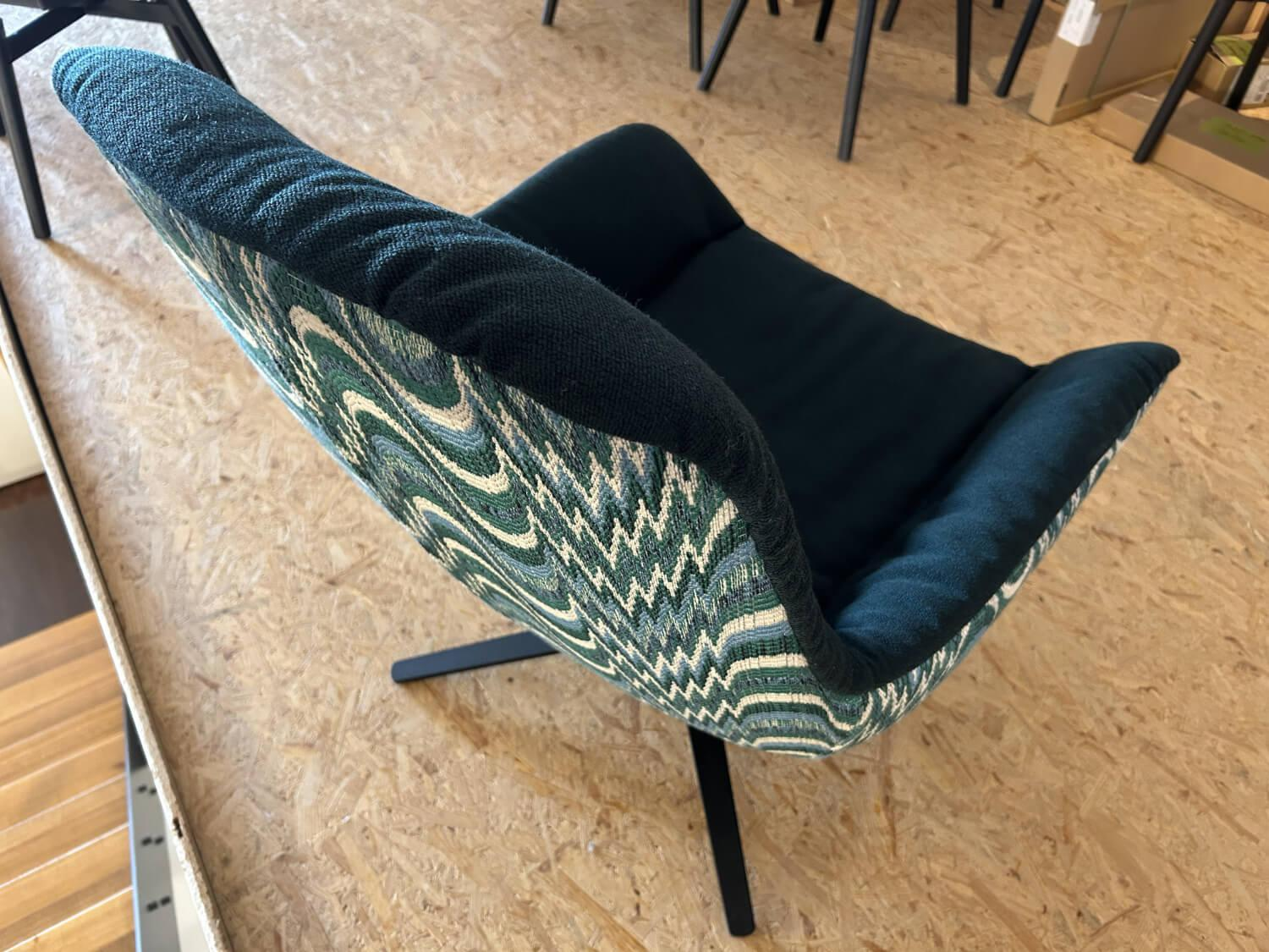 Freifrau - Sessel Leya Lounge En Vogue Sonderedition Grün Gestell Schwarz - 3