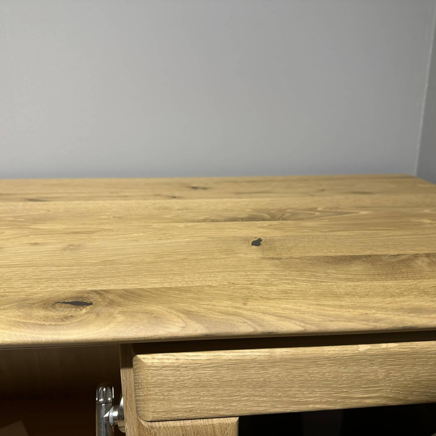 Wöstmann - Highboard Multifunktion Abando 3443 Europäische Wildeiche Massiv Soft Gebürstet - 4