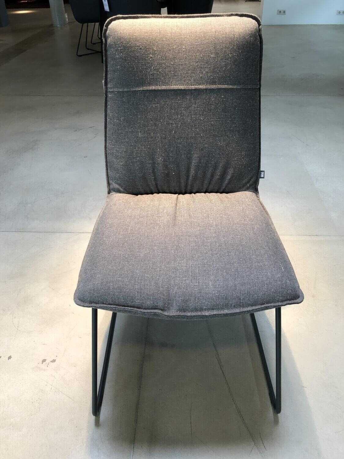 Rolf Benz - 2er-Stuhlset 606 Stoff Braungrau - 4