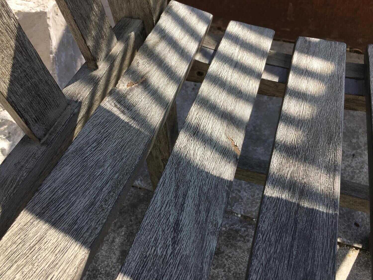 Stern - Bank Cornwell Teak Patina Grau - 9