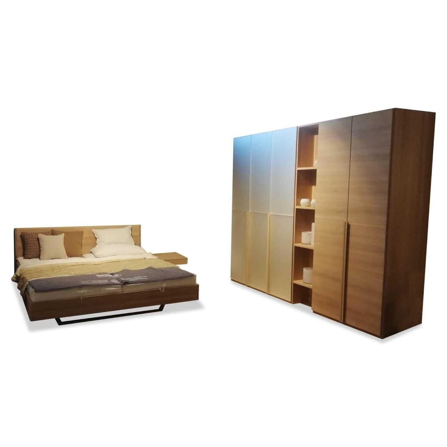 team-7-schlafzimmer-lunetto-float-eiche-wei-C3-9F-ge-C3-B6lt-bett-kleiderschrank-nachtk-C3-A4stchen-0fd68222ea92 Team 7 - Schlafzimmer Lunetto Float Eiche Weiß Geölt Bett Kleiderschrank Nachtkästchen - 1