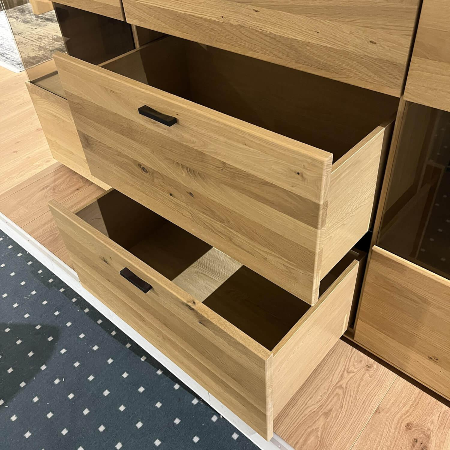 Wöstmann - Sideboard Valmondo Menora Plus Europäische Wildeiche Massiv Mit Beleuchtung - 10