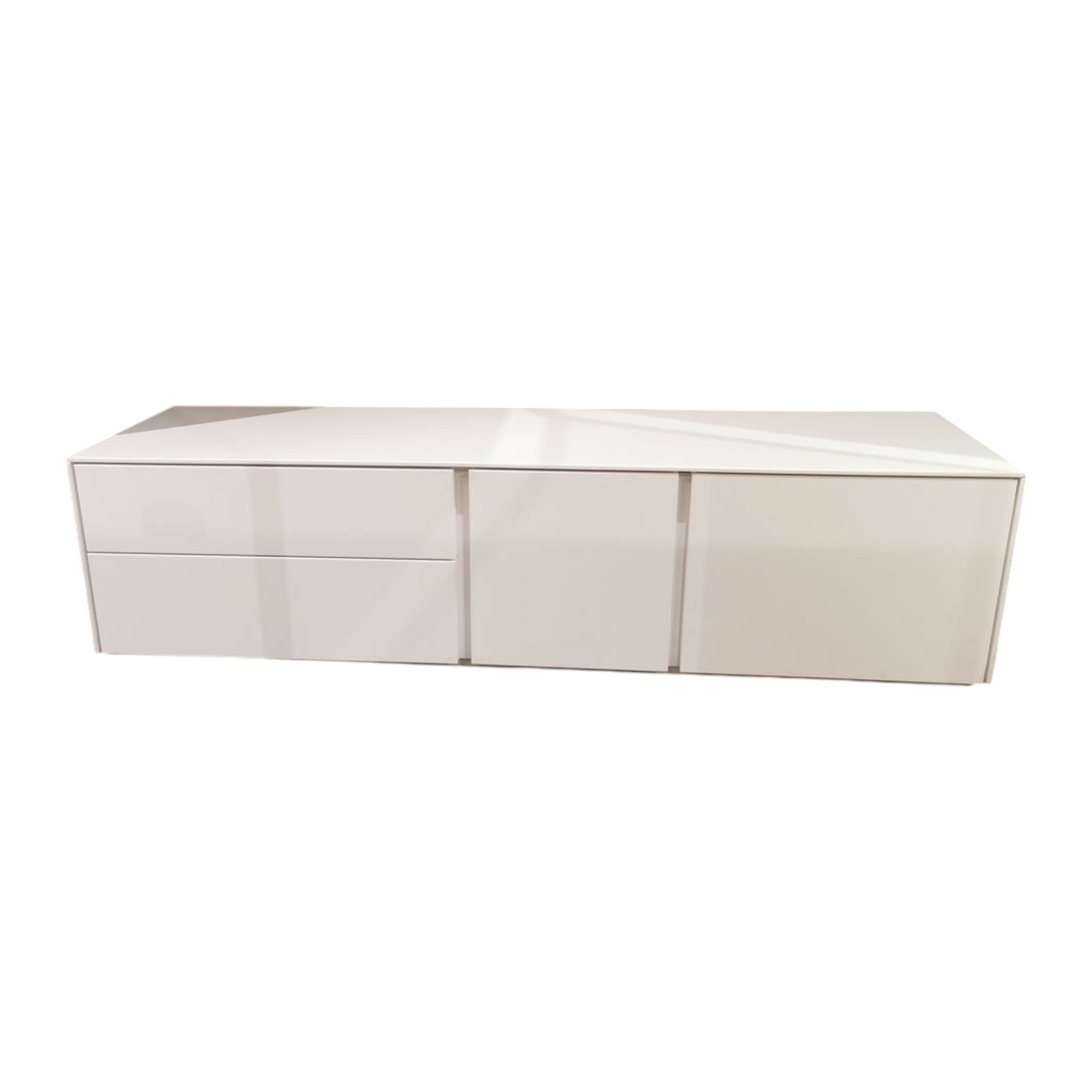 Schönbuch - Bank Stripes MDF Lackiert 0054 Schneeweiß  - 1