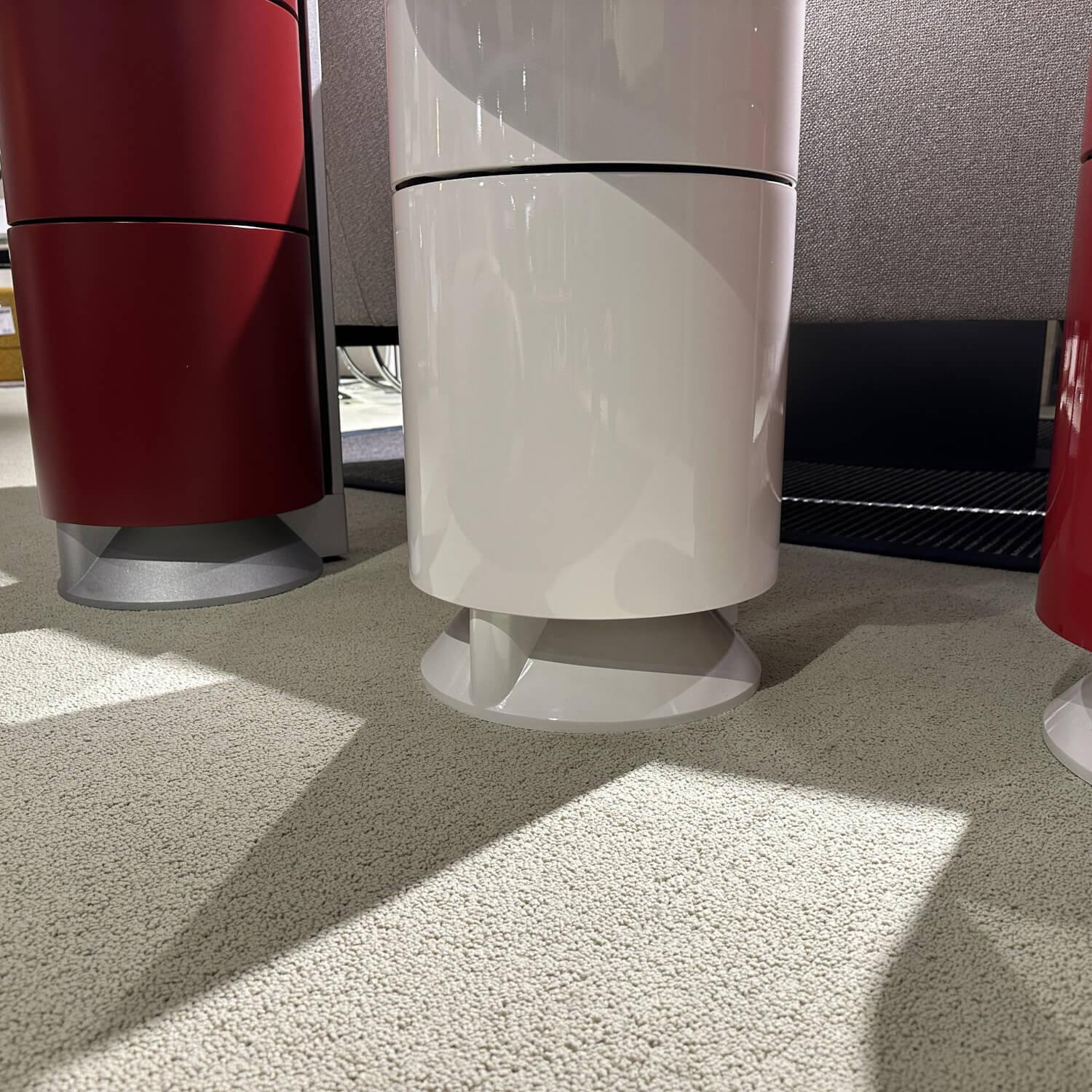 Tagliabue - Drehturm Bitte Lack Glanz Weiß Böden Und Fußgestell Weiß Mit Drehbaren Etagen - 5