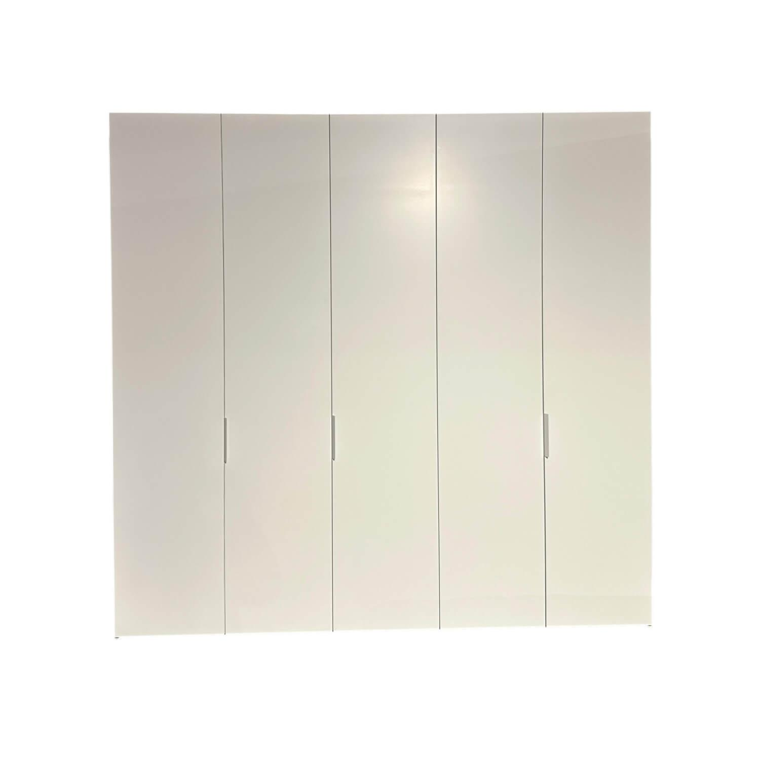 Interlübke - Kleiderschrank Intaro D3405 Lack M03 Schneeweiß Mit Beleuchtung Und Innenspiegel - 1