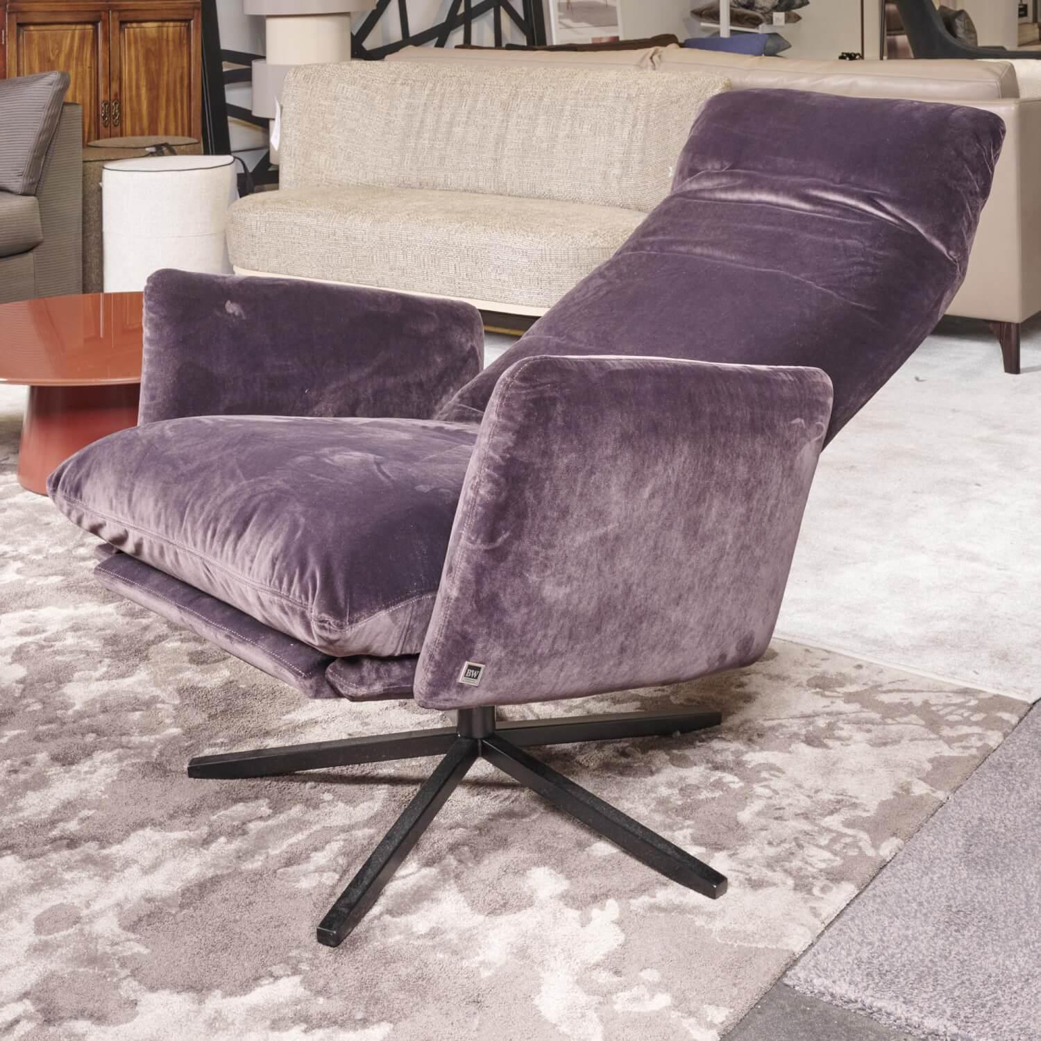 Bielefelder Werkstätten - Sessel Heavens Place Bezug Stoff City Velvet 095 Mit Fuß- Und Rückenteilverstellung - 9