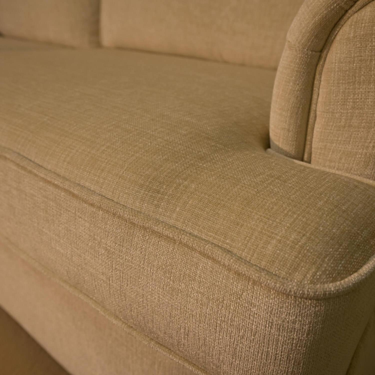 Natura - Eckgarnitur Brunswick Stoff Jennifer Basic Natur Füße Eiche Massiv Geölt Sitz Kaltschaum - 4