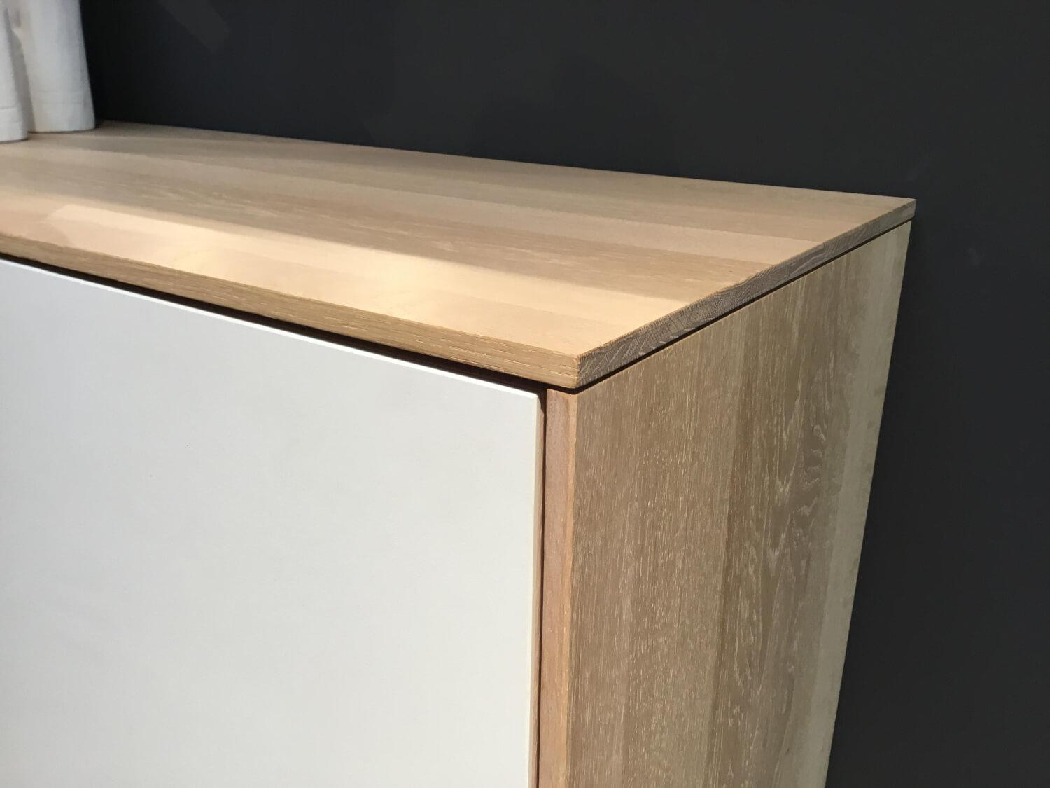 Team 7 - Anrichte Filigno Eiche Naturöl Weiß Front Keramik Arctic White Weiß Mit Beleuchtung - 3