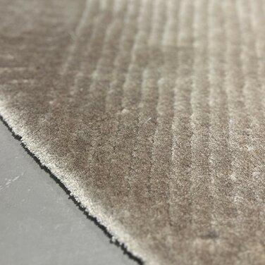 Teppich Caldes 300x300 Stoff Farbe Haselnuss