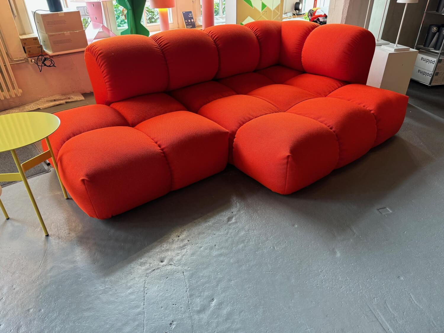 Objekte unserer Tage - Sofa Sander Stoff Kvadrat Vidar 4 0542 Reinornge Grundplatte MDF - 7