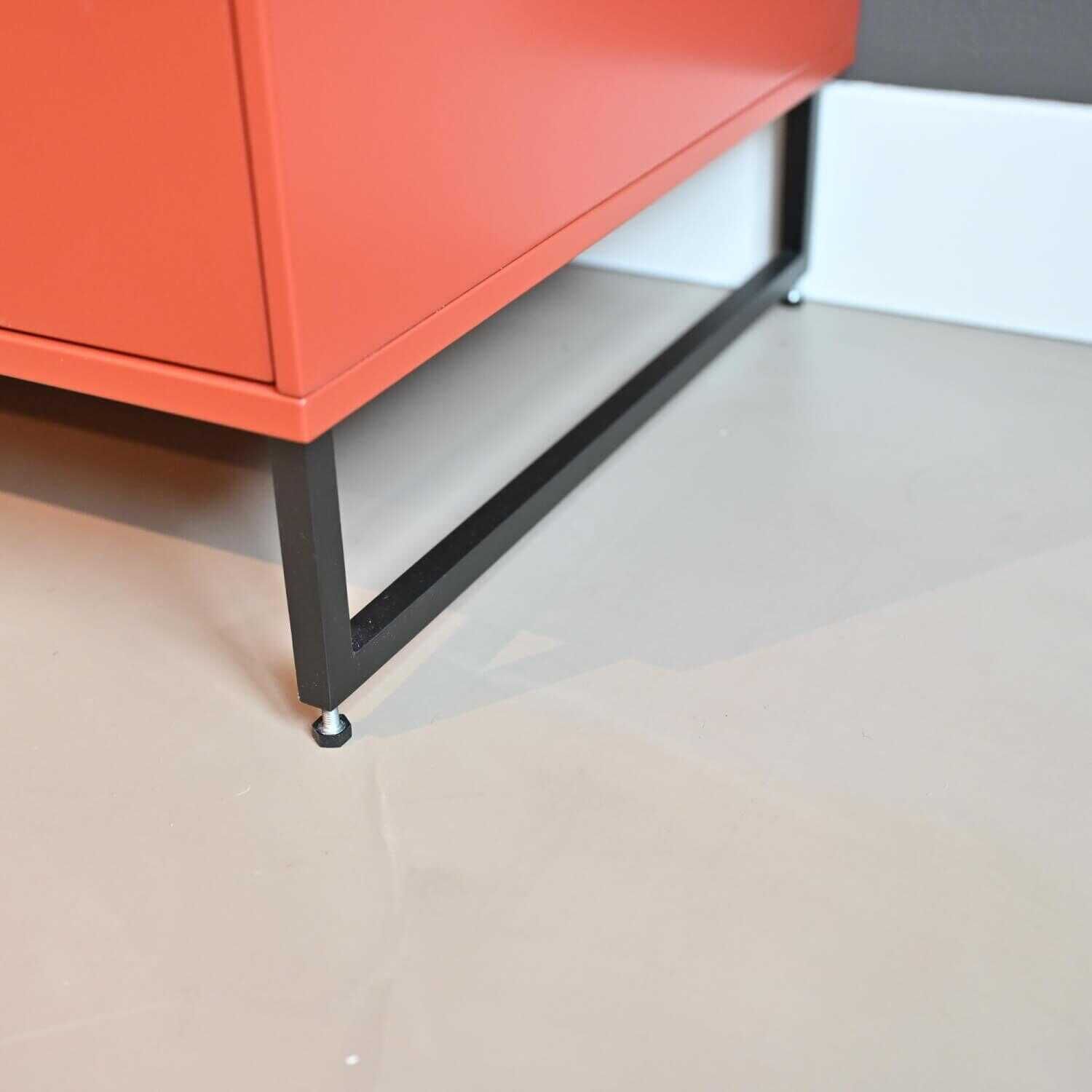 Musterring - Sideboard Lack Ziegelrot Matt - 5