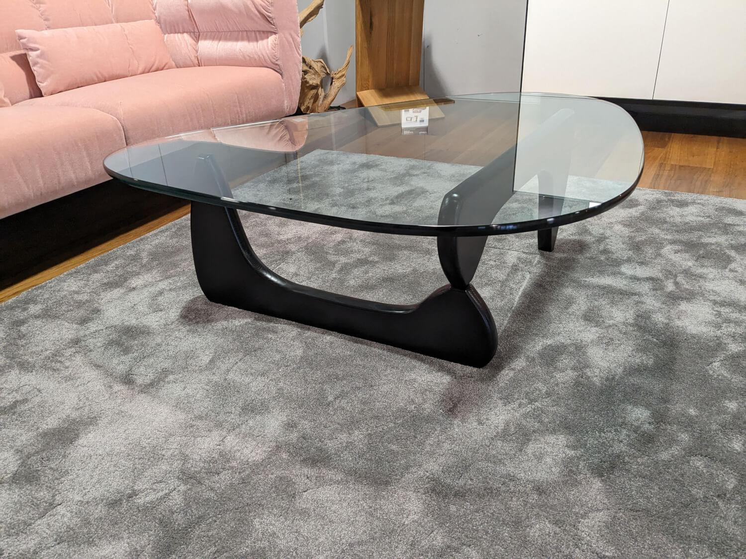 Vitra - Beistelltisch Coffee Table Glas Esche Schwarz - 3
