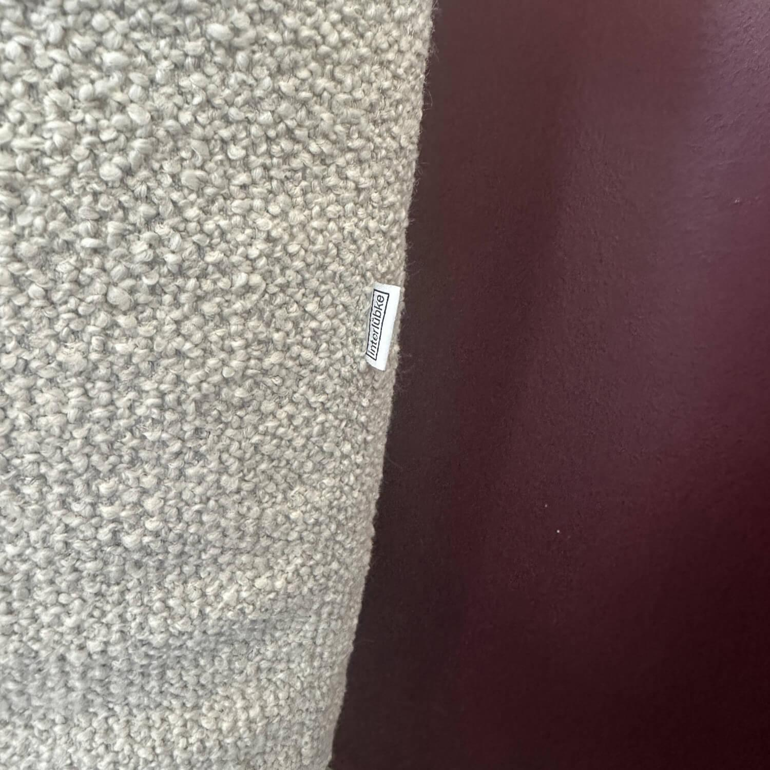 Interlübke - Boxspringbett Jalis Stoff 8207 Muschel Grau Weiß Mit Federkern Und Matratze - 3