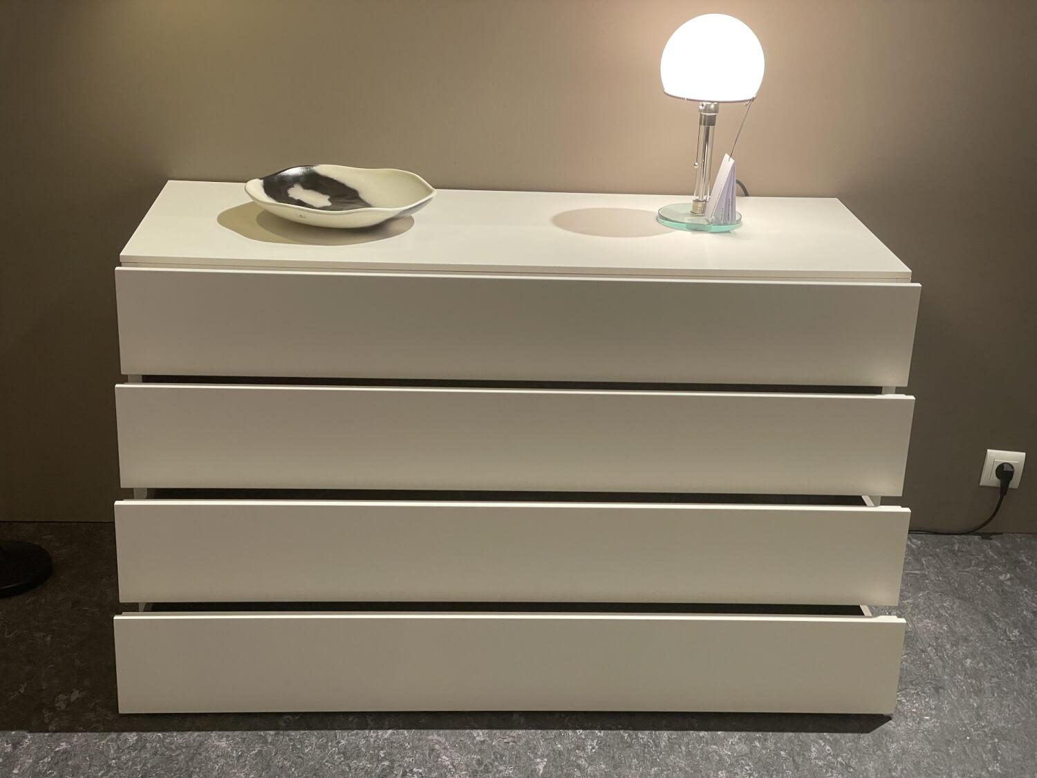 Novamobili - Kommode Easy Lack Weiß - 2