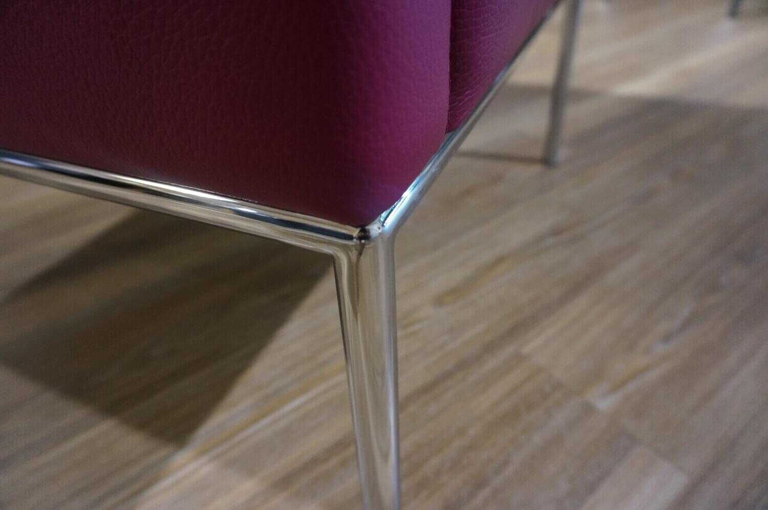 Brühl - Sessel ADD 1 Leder Unit Rosa - 7