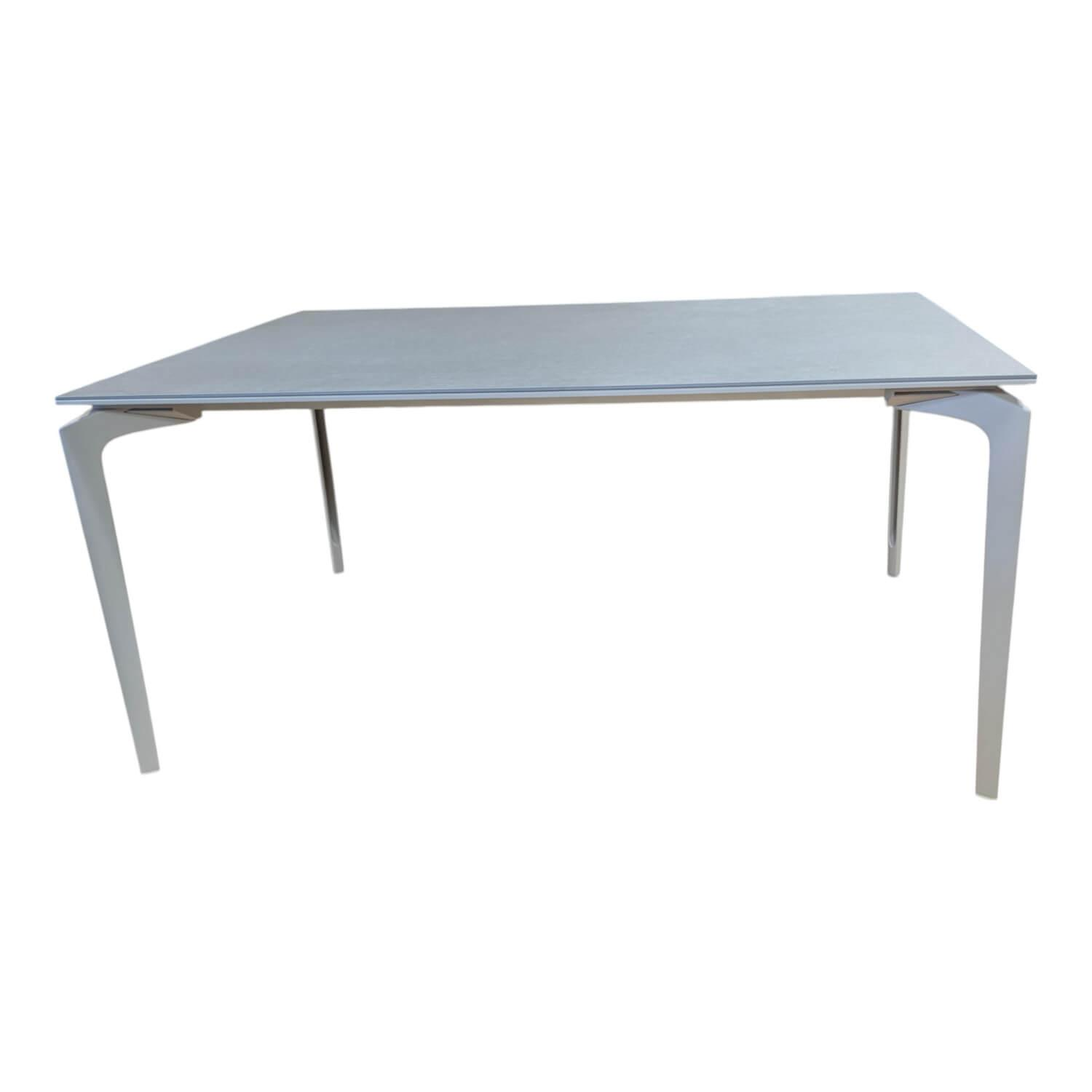 Fast - Outdoortisch Allsize Keramik 2 Grigio Chiaro Pulverbeschichtet - 1