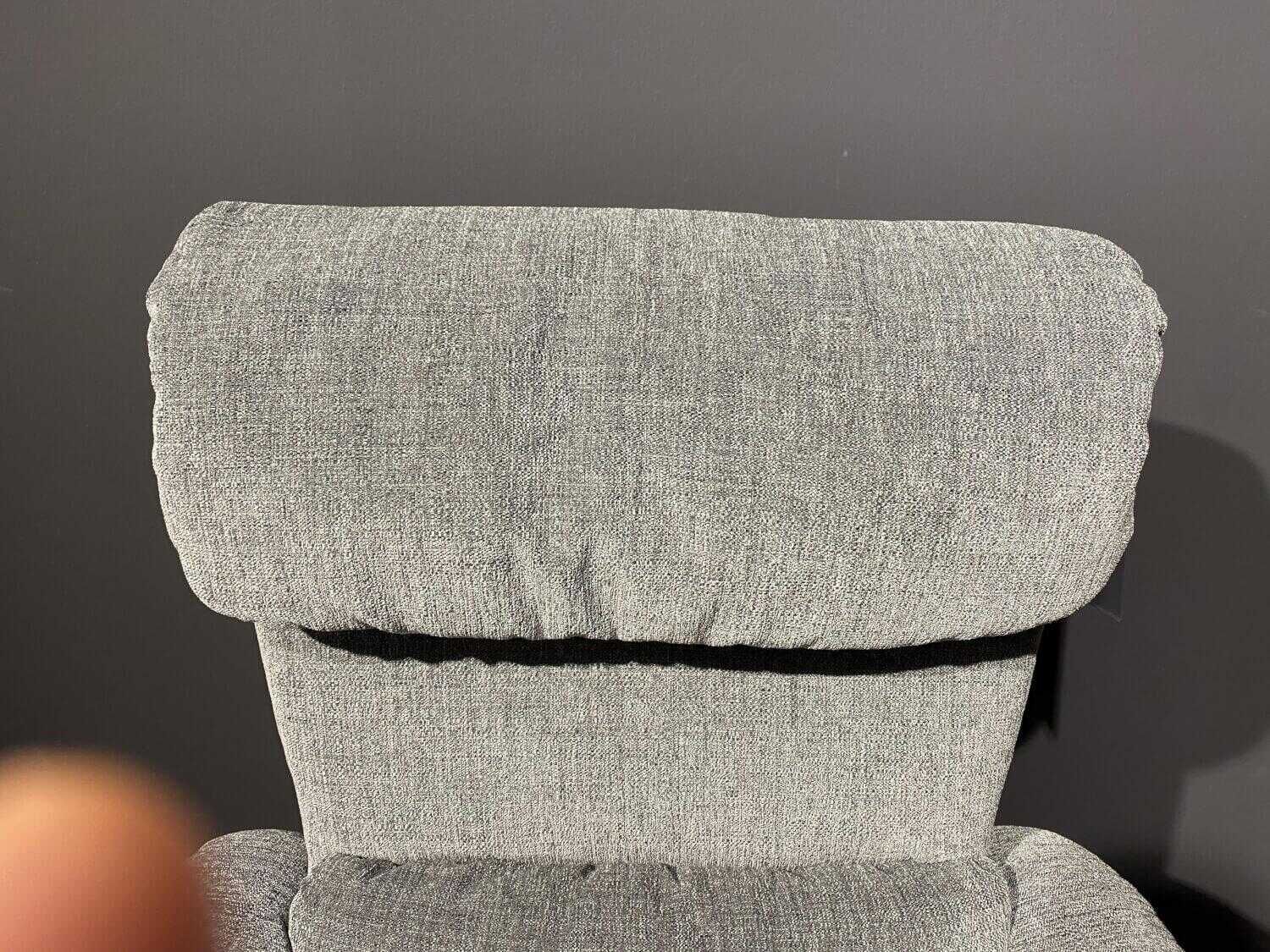 himolla - Sessel 7161 Stoff AquaClean 03 Granit mit elektrischer Verstellung und Herz-Waage-Position - 21