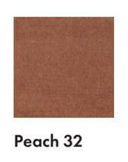 Conform - Sessel Turtle Stoff Velvety 1456 32 Peach Rosa Drehgestell Schwarz Lackiert Mit Hocker Und Verstellbarer Lehne - 5