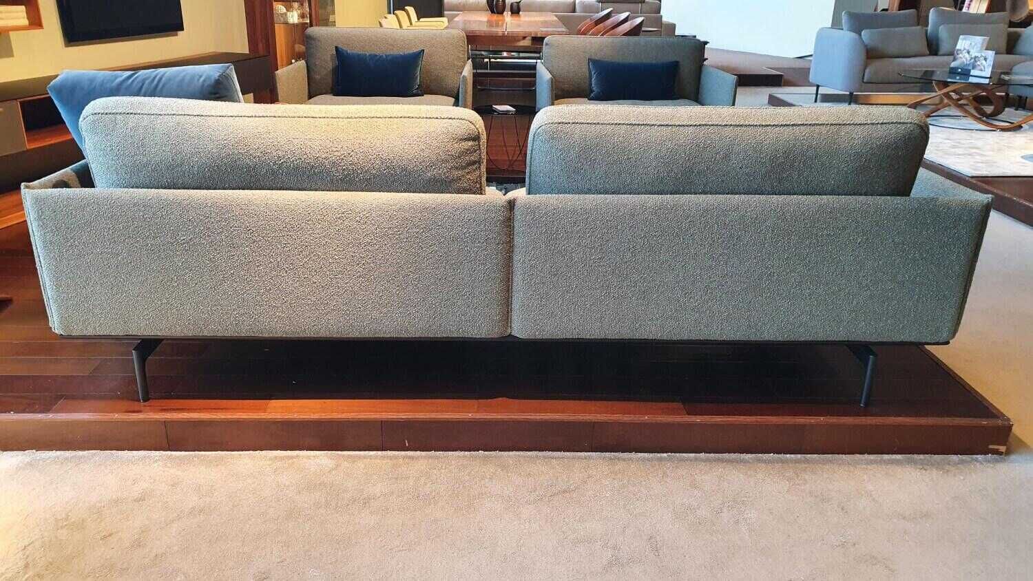 rolf-benz-mehr-modelle-sofa-liv-stoff-gr-C3-BCngrau-mit-5-kissen-230baa874753 Rolf Benz - Sofa Liv fabric green-grey with 5 cushions - 4
