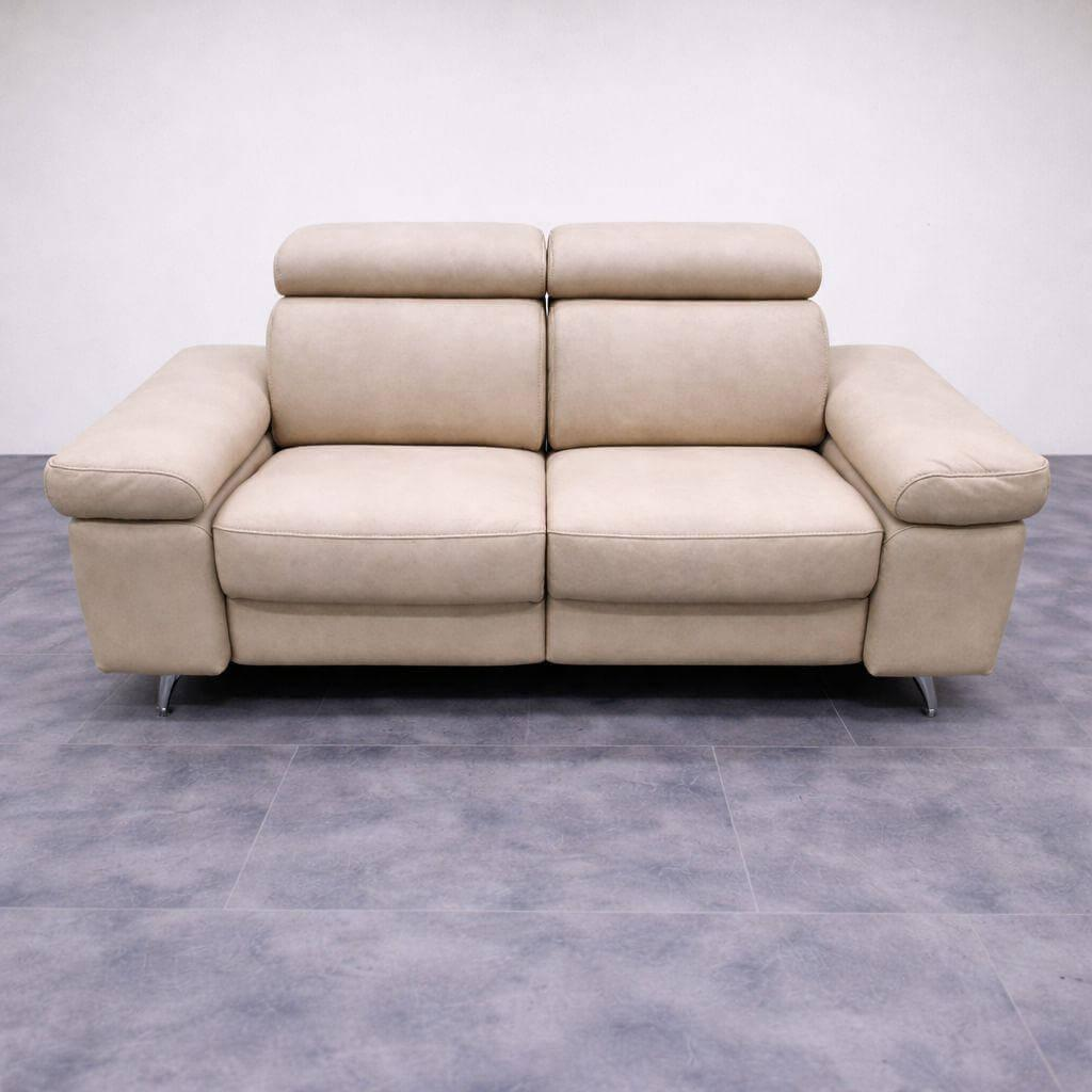 himolla - Sofa 2-Sitzer 1182 62 F44 Leder 24 Longlife Rustika Küste Beige Gestell Metall Anthrazit Mit Elektrischer Wallfree-Funktion - 5