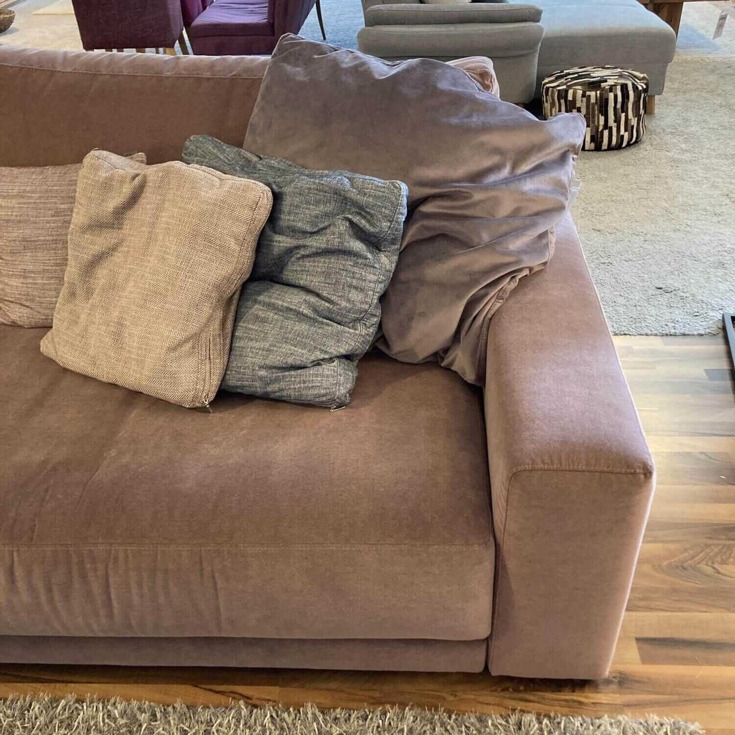 Meisterstücke - Ecksofa Manhattan Stoff Veni 09 Dante 01 Rosa - 5