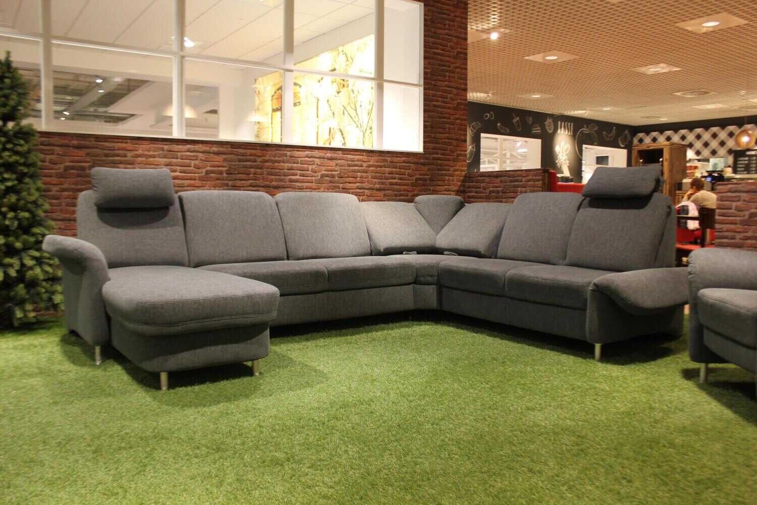 zehdenick-ecksofa-joy-s-stoff-e-vincent-grau-mit-kopfst-C3-BCtzen-und-sessel-738cb9d25862hK0Bs7tq7yyYJ Zehdenick - Ecksofa Joy S Stoff E Vincent Grau mit Kopfstützen und Sessel - 2