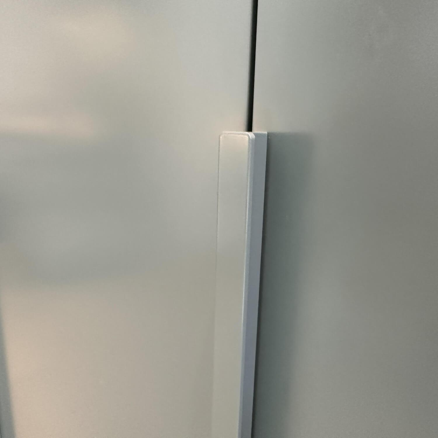 Interlübke - Kleiderschrank Intaro 5-türig Mattlack Grau Laguna M80 Inklusive Innenausstattung - 9