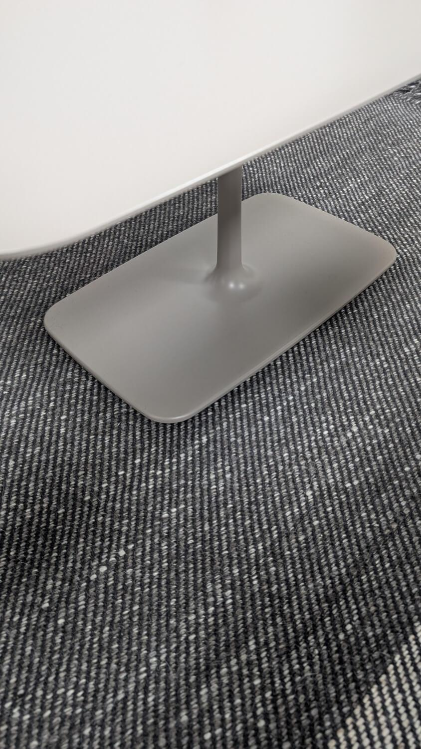 COR - Beistelltisch Jalis Rechteckig Platte MDF Beige Pulverbeschichtet Gestell Metall Beige Lack NCS S5005Y50R Beige - 4