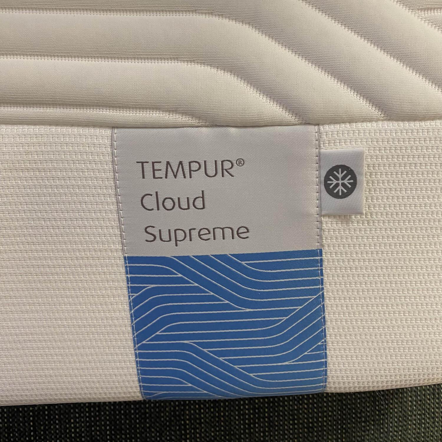 Matratze Cloud Supreme Weiß Mit Cool Touch 100x200