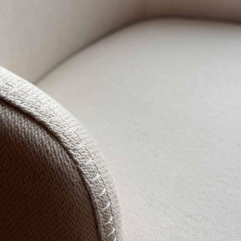 B&B Italia - 4er-Set Armlehnstuhl Apta Febo Stoff Adria 252 1102 Beige - 3