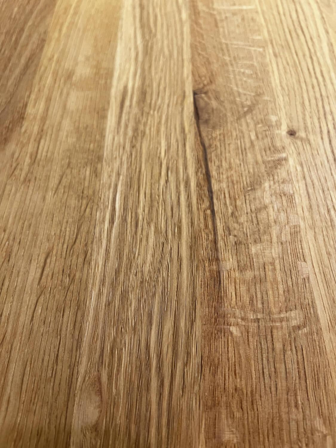 WK Wohnen - Sideboard Baristo WK 490 Hängend Asteiche Natur Rahmen Metall Schwarz Mit Beleuchtung - 3