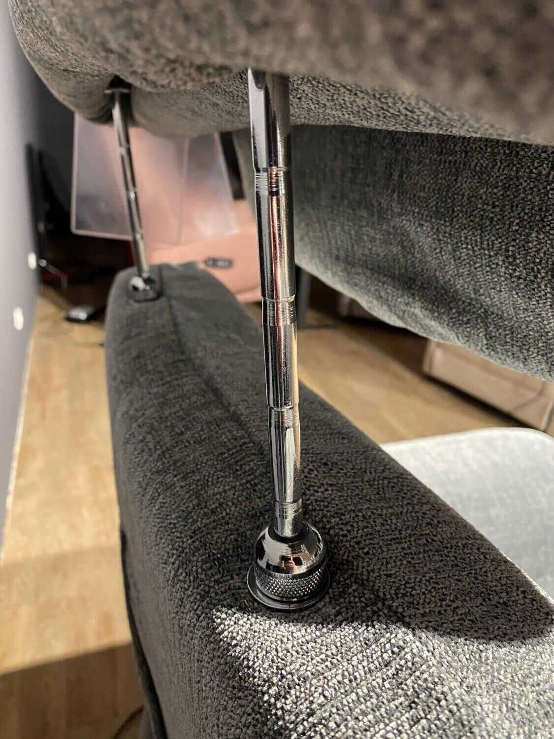 himolla - Sessel 7161 Stoff AquaClean 03 Granit mit elektrischer Verstellung und Herz-Waage-Position - 22
