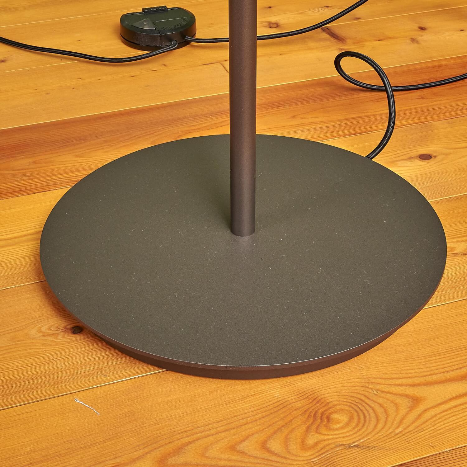 Bielefelder Werkstätten - Stehleuchte Atmosphere Kugel Glas Transparent Braun Fuß Bronze Matt - 4