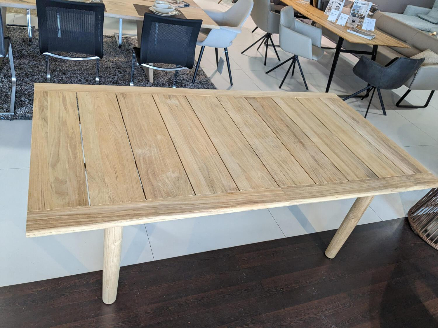 DEDON - Tisch Tibbo Outdoor Massivholz Teak 205 Geölt - 5
