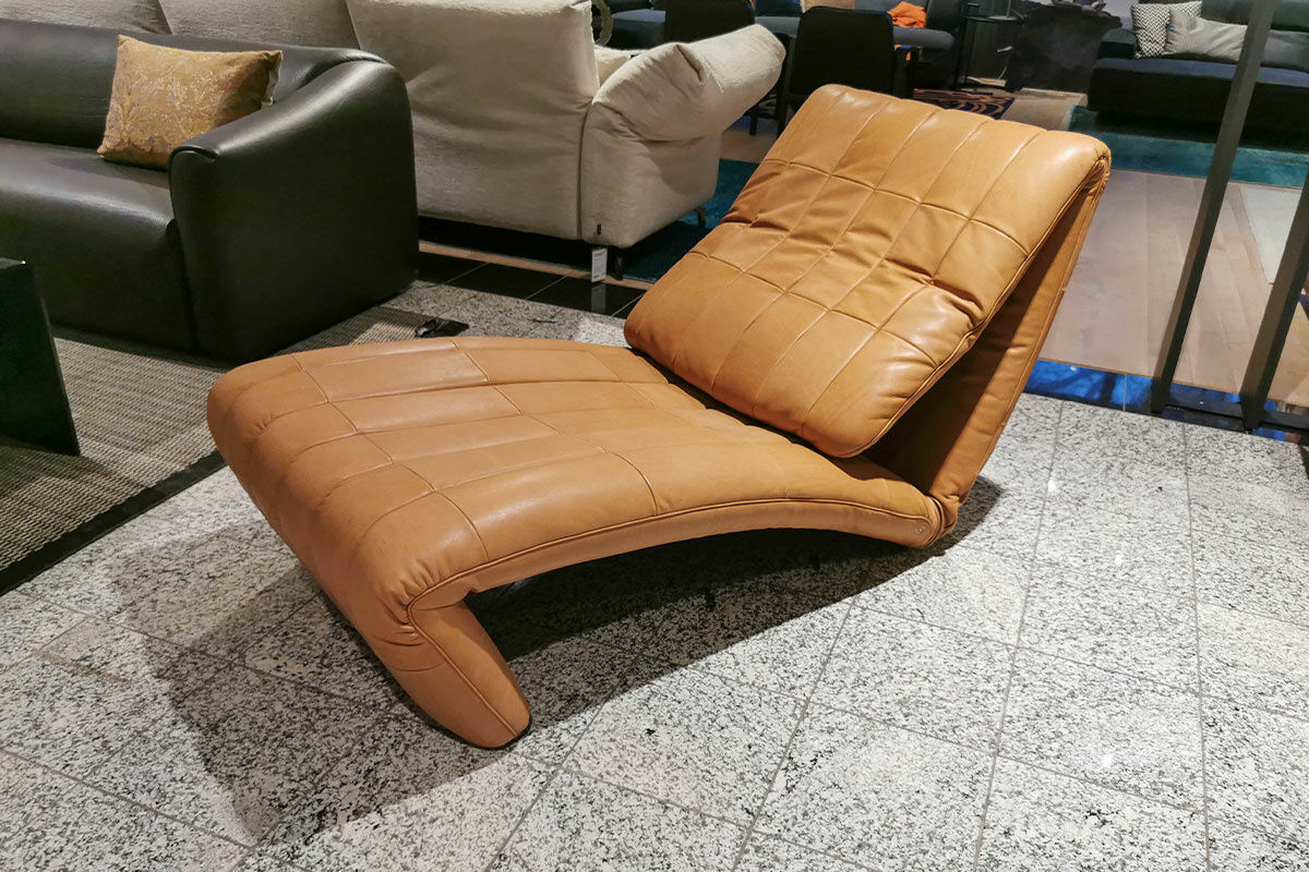 De Sede - Liege Yoga DS-266 Leder 45 Naturale 25 Cuoio Cognac - 5