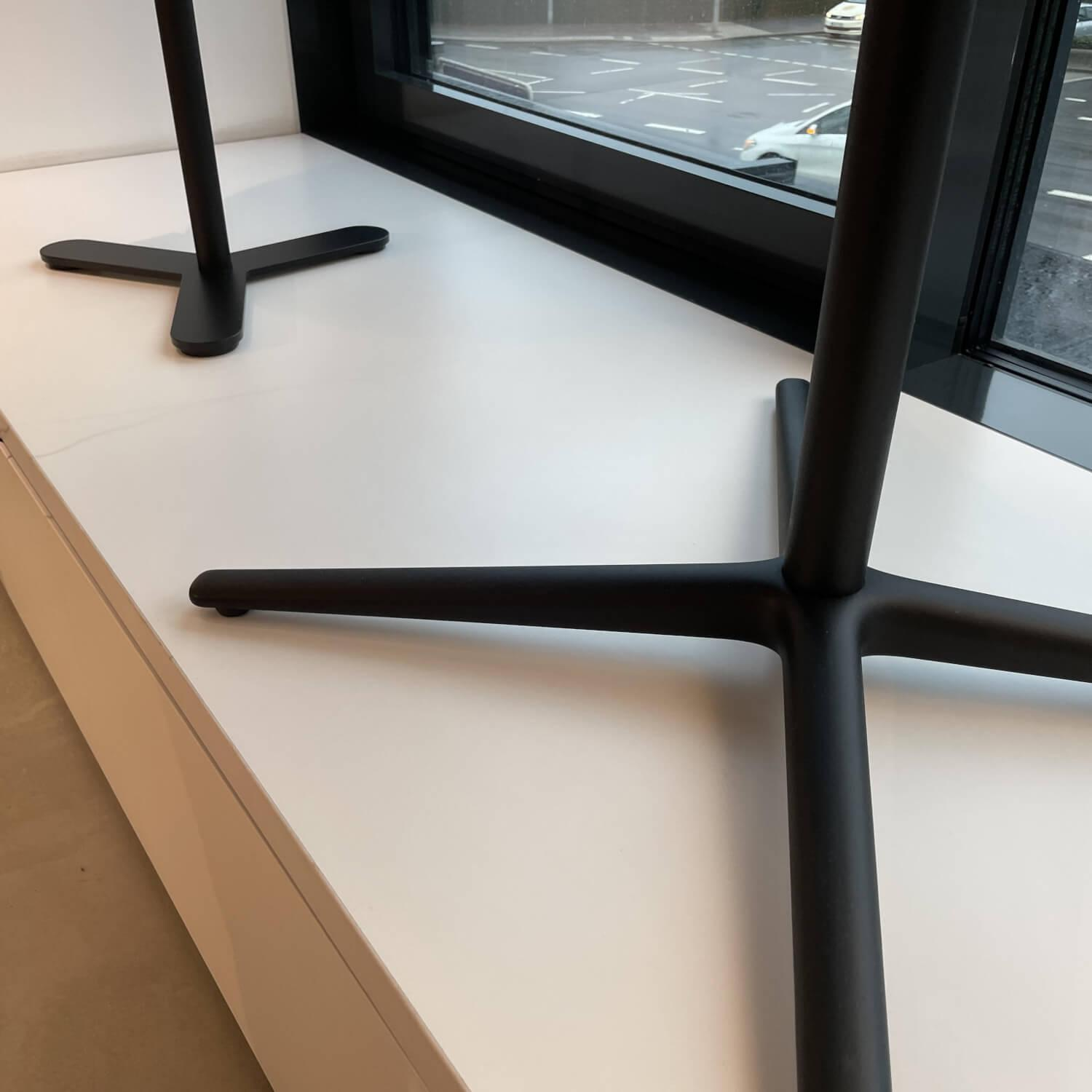 Walter Knoll - Stuhl Lox 1354 Bezug Steelcut 2 190 Vierfußkreuz Aluminium Drehbar Pulverbeschichtet Schwarz - 4
