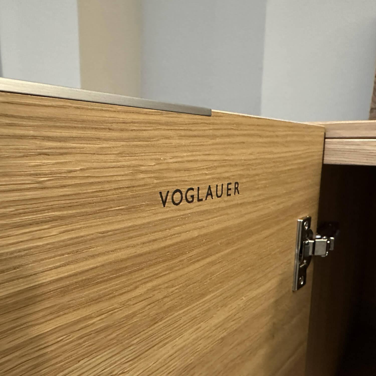 Voglauer - Sideboard V Alpin Eiche Altholz Abdeckplatte Holz Mit Steinkubus - 4