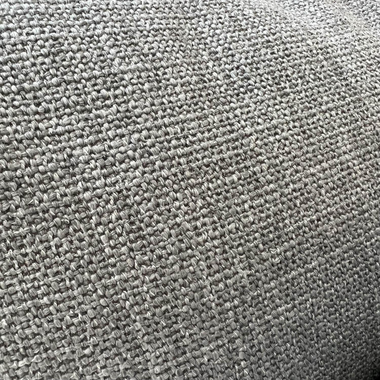 B&B Italia - Corner sofa Atoll fabric Esopo 151 Extra frame pewter lacquered with ottoman Mirto - 2