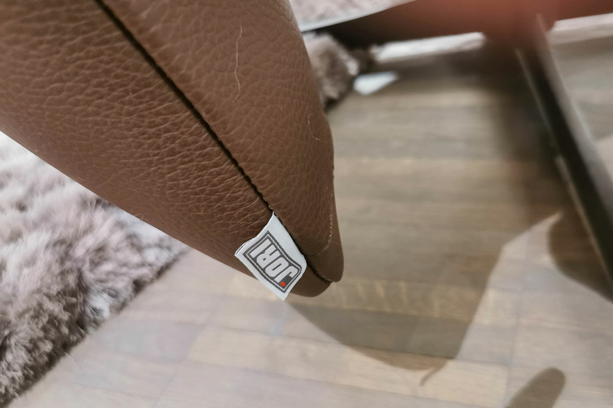 Jori - Relaxsessel Yoga Mono-Move Medi Leder Celia Truffo Dunkelbraun - 3