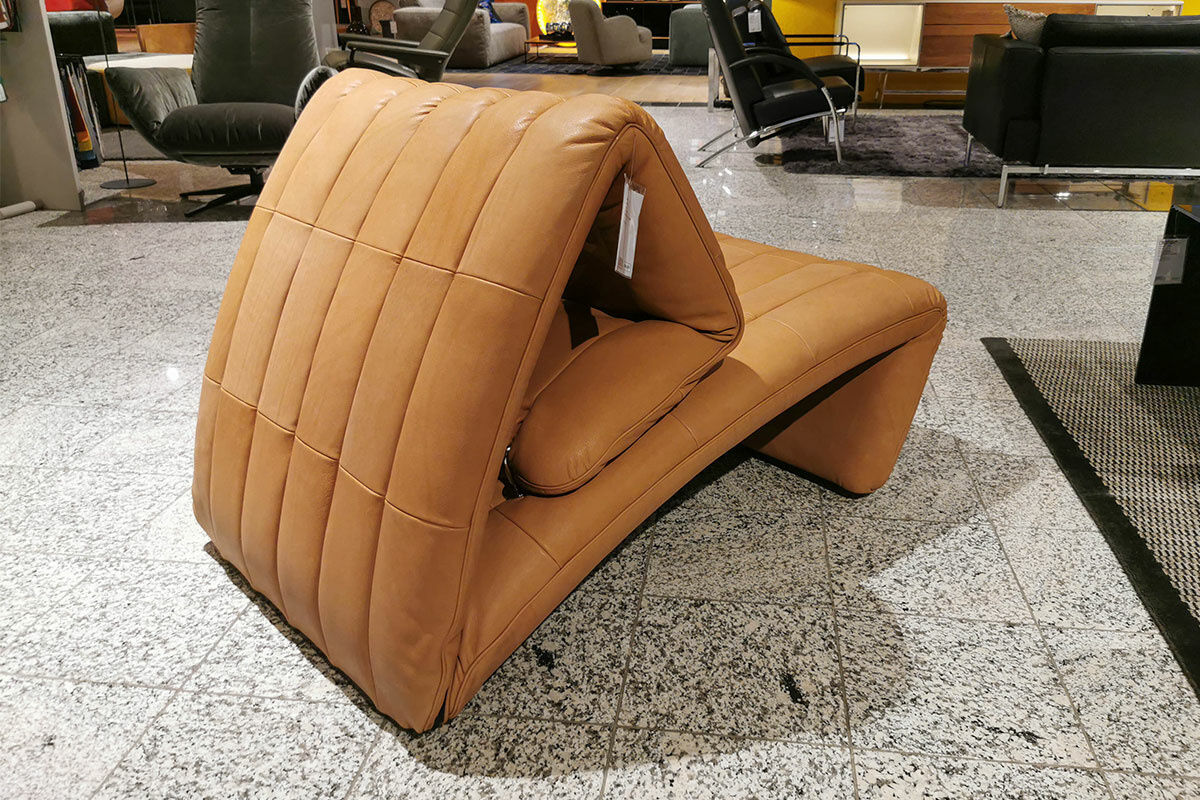 De Sede - Liege Yoga DS-266 Leder 45 Naturale 25 Cuoio Cognac - 8