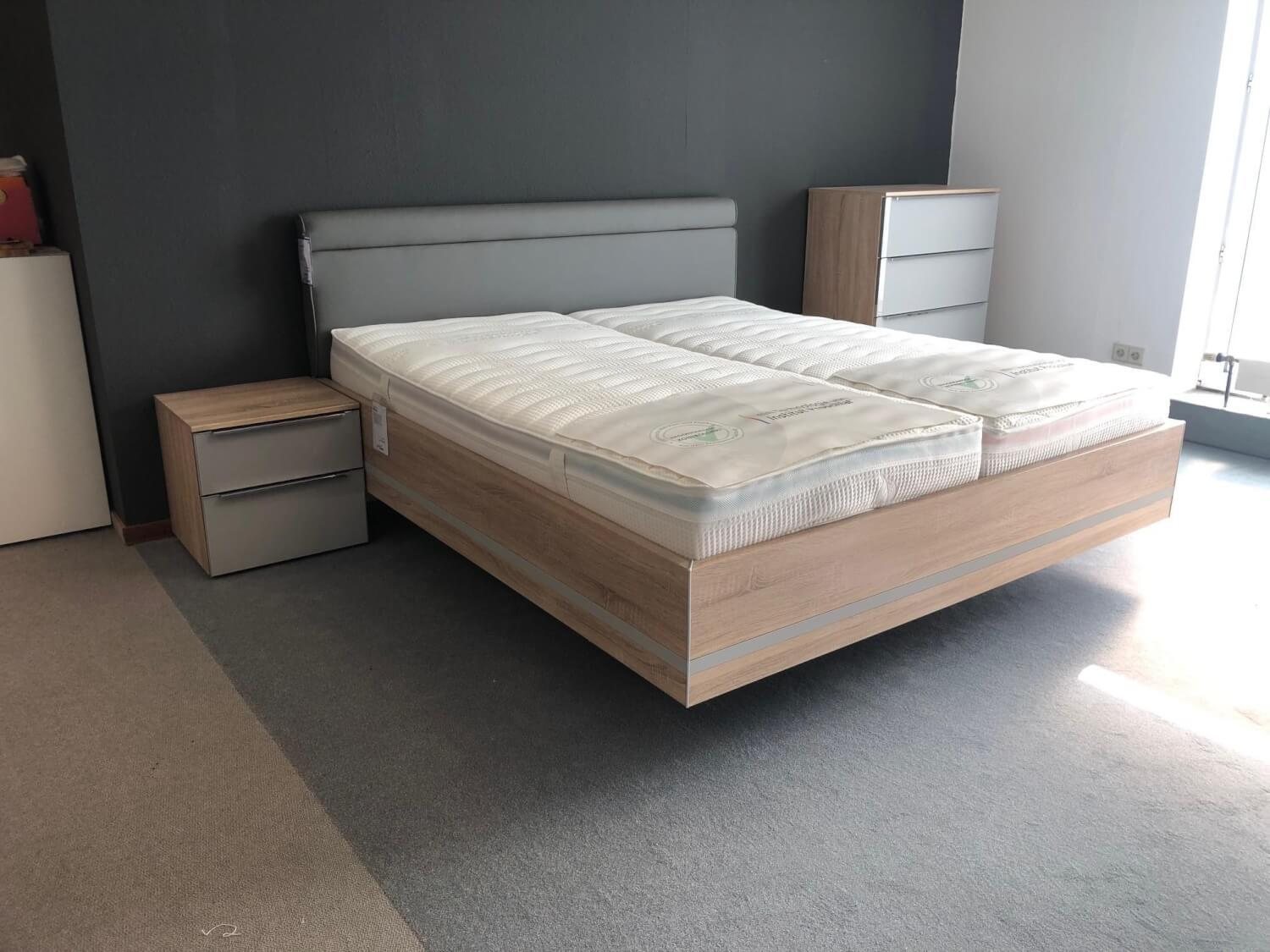 Nolte - Schlafzimmer Horizont 110 Concept Me 500 Alegro 2 Sonoma Eiche Nachbildung Glas Seidengrau - 8